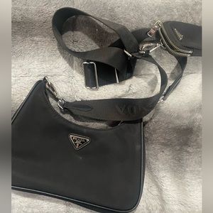Black Prada Re-Edition 2005 Re-Nylon bag